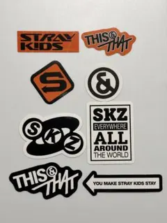 straykids this&that 封入 ステッカー シール 2種 セット