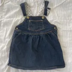 Petit Bateau ジャンバースカート デニム