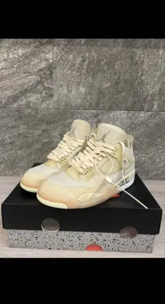 2026年最新】off-white nike jordan 4 sailの人気アイテム - メルカリ