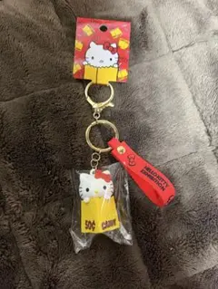 ハローキティ展限定 ラバー立体キーホルダー ハローキティ
