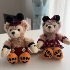 ダッフィー シェリーメイ ミキミニ ぬいぐるみバッジ - メルカリ