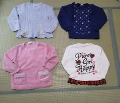 エニィファム　マイメロディなど　キッズ　女の子　長袖トレーナー　120