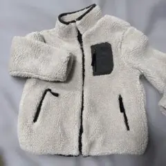 ZARA 子供ボアフリースジャケット130♪男の子も女の子も♪定価4,500円