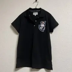 ジャックバニー　ドラえもん　ポロシャツ　S（0）サイズ　ブラック