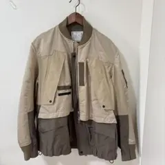 【美品】Sacai　22ss　Nylon Twill Mix Blouson