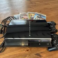 PlayStation 3 本体 + ゲーム4本 + コントローラー2個
