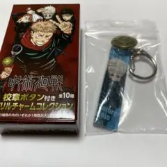 呪術廻戦　校章ボタン付き　アクリルチャームコレクション　五条悟