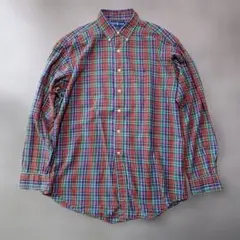 ポロラルフローレン チェックシャツ M BLAKE