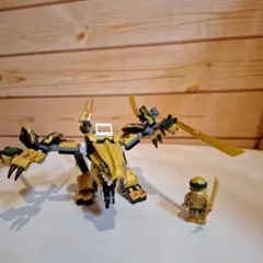 レゴニンジャゴー ドラゴン型ロボットとミニフィギュアセット
