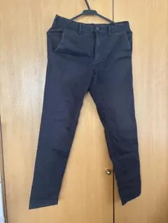ブラック スキニーパンツ GU