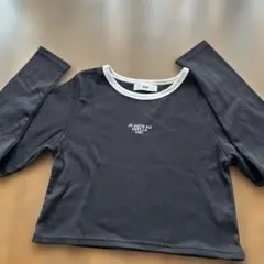 WEGO ブラック 長袖Tシャツ Fサイズ