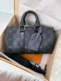 Louis⭐️ Vuitton ブラック ドラムバッグ~~~~