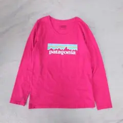 patagonia　女の子　長袖　カットソー　ロンT　M10　130cm相当