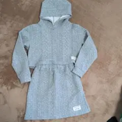 SHEIN 10Y 140 セットアップ　グレー