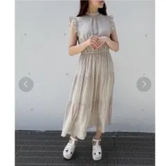 楊柳ティアードノースリワンピースTORTEトルテのサムネイル
