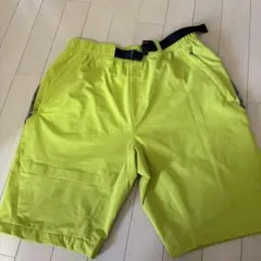 adidas 蛍光イエロー ショートパンツ M