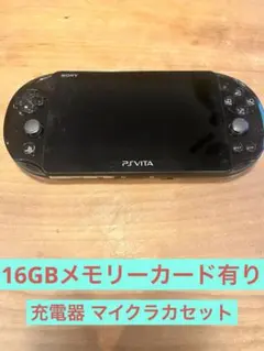PCH 2000 SONY PS Vita 本体動作確認済み 充電器 マイクラ付