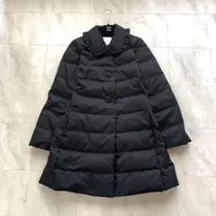 【未使用】ケイトスペード ダウンベスト 濃紺 ファー M相当 キルティング 未使用】ケイトスペード ダウンベスト 濃紺 ファー M相当 キルティング