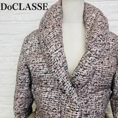 DoCLASSE ドゥクラッセ ツイード柄 ダウンジャケット リボン 9のサムネイル