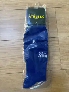 ATHLETA サッカーソックス ブルー 22-24cm