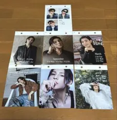 Snow Man カレンダー　スノカレ　2025-2026 ラウール　7枚セット