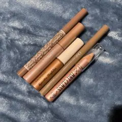 ブラウンアイメイク5点