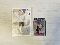 ハイキュー カラービーチモチーフ 文房具カフェ ポストカード 宮治
