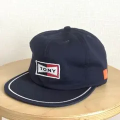 토니 타이즈 썬 토니 엠브로이더드 로고 캡 네이비 햇 아메리칸