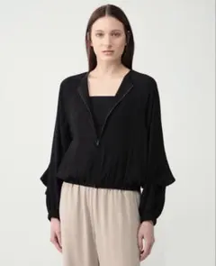 theory luxe 25AW 完売 FLOW ウォッシャブル ブルゾンのサムネイル