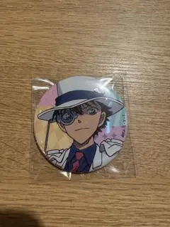 名探偵コナン 怪盗キッド 缶バッジ ジャンプ グリッター
