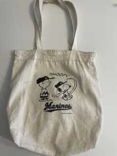 トートバッグ　千葉ロッテマリーンズ✖️スヌーピーのサムネイル