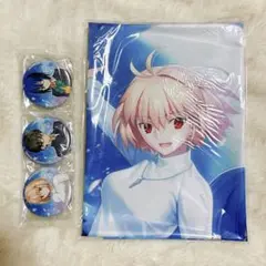 月姫リメイク 特典 布ポスター 缶バッジ