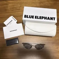 BLUE ELEPHANT オーバルサングラス シルバー