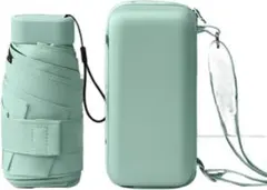 ミントグリーン 折りたたみ傘 晴雨兼用　⭐️新品未使用品⭐️