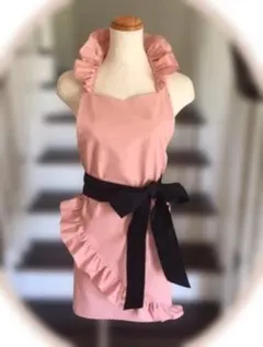 さえらピンクレースエプロンドレス - メルカリ