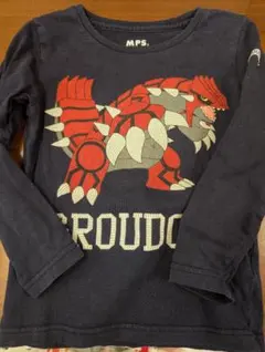 MPS ポケモン グラードン 長袖Tシャツ 110cmのサムネイル