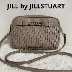 ジルバイジルスチュアート パフィーポシェット ショルダーバッグ ベージュ