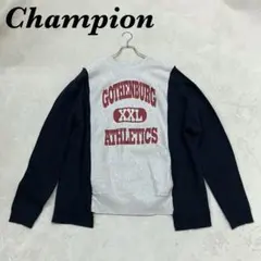 90s チャンピオン リバースウィーブ USA製 三段プリント リメイク