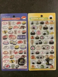 【正規品】ボンボンドロップシール　和柄　寿司&おにぎり