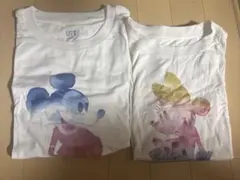 ペア　ミキミニ　半袖Tシャツ 2枚セット