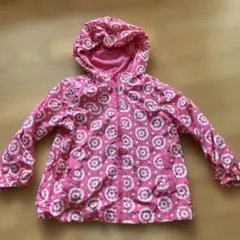 babyGap パーカー　ウィンドブレーカー　ジャンバー　110 ピンク　花柄