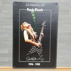 Randy Rhoads ブリキ看板 OK2489