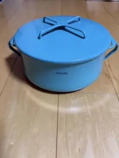 【最終値下】【新品未使用】DANSK ダンスク 両手鍋 23cm 4L ティールのサムネイル