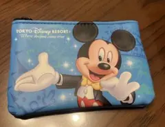 ディズニーパークチケット　ポーチ　ミッキー