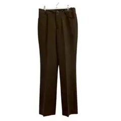 古着 B-Three レディース ストレッチパンツ ブラウン 32号 0166