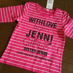 新品未使用♪SISTER JENNI♪ボーダーロゴロンT