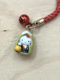 ご当地ハローキティ　雪やこんこん　根付けストラップ