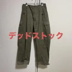 希少　実物　デッドストック 旧東ドイツ軍 レインドロップカモ カーゴパンツ 古着のサムネイル