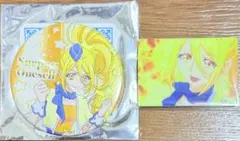 トゥインクル缶バッジ キュアエトワール 輝木ほまれ HUGっと　マグネット