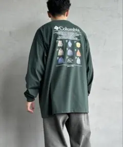 [Columbia/コロンビア] LOST BROOK バックプリントロンT